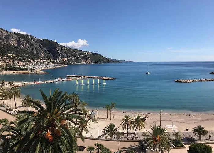 Duplex 6 Pers - Panoramic Sea View - Old - 2 Mn * Menton