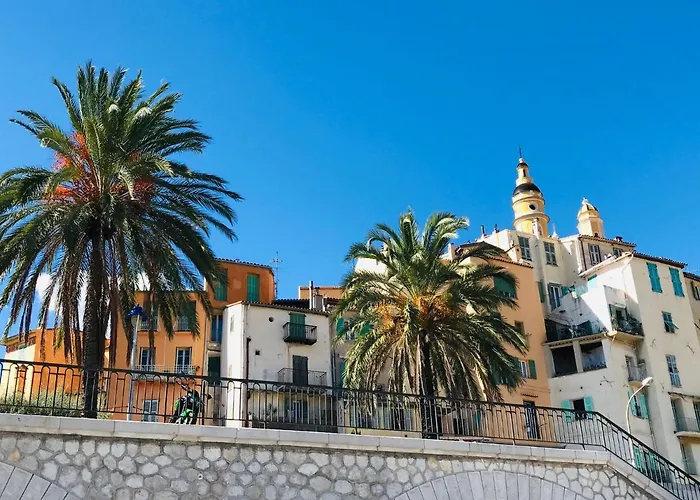 Duplex 6 Pers - Panoramic Sea View - Old - 2 Mn Apartmán Menton