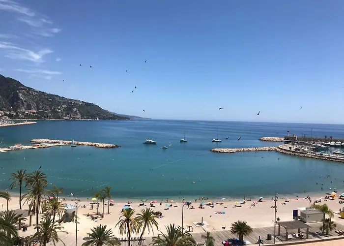 Duplex 6 Pers - Panoramic Sea View - Old - 2 Mn Apartment Menton