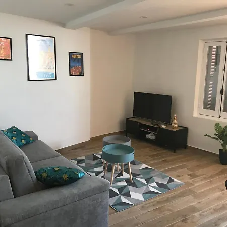 Duplex 6 Pers - Panoramic Sea View - Old - 2 Mn Apartamento Menton