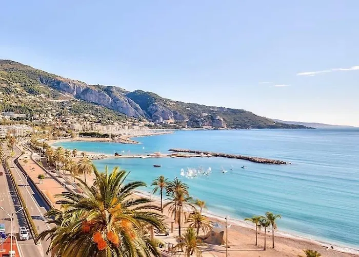 Duplex 6 Pers - Panoramic Sea View - Old - 2 Mn Мантон